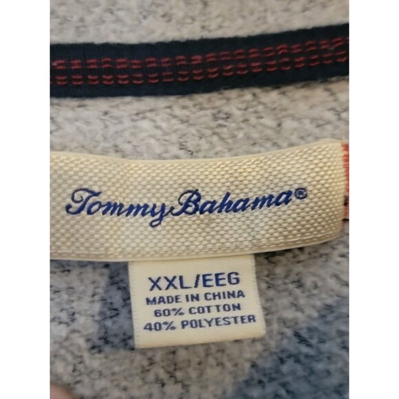 Tommy Bahama‎ Sweatshirt Men's Size XXL Blue Gray Long Sleeve - Picture 4 of 5